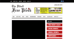 Desktop Screenshot of dibollfreepress.com
